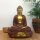 Buddha Meditation 29 cm - rot + gold