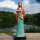 Maria Magdalena Statue 30 cm - farbig