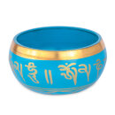 Chakra singing bowls colored 11 cm light blue - Throat chakra