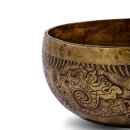 Singing bowl Kashmir ornamented
