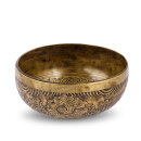 Singing bowl Kashmir ornamented 20 cm