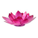 Lotus Teelichthalter extragroß - pink