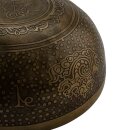 Singing bowl Bombay engraved