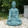 Buddha in Lotus Meditation 53 cm - grün