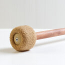 Double mallet plush with rubber core by Peter Hess