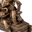 Ganesha liegend - bronze finish