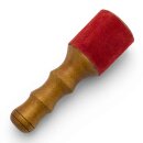 Leather Striker with red leather - large