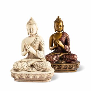Buddha - Das Rad des Dharma | Statue 13 cm