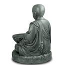 Meditierender Mönch mit Schale - 45 cm