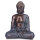 Buddha in Meditation - bronzefarben, patiniert